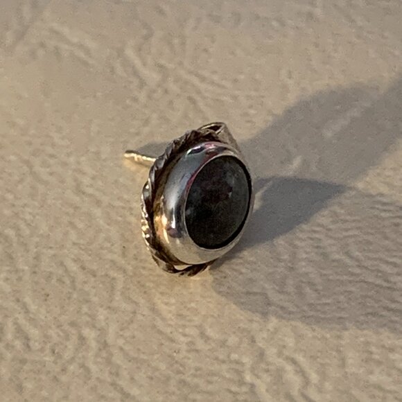 New Listing: Labradorite & Silver Stud Earrings - Picture 7 of 9